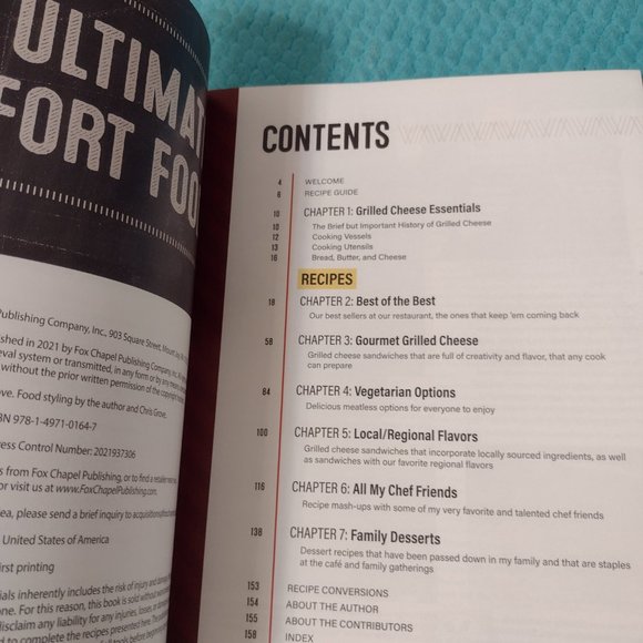 NEW Book of 100+ grilled cheese recipes - Ships fast w/media mail! - Picture 3 of 6